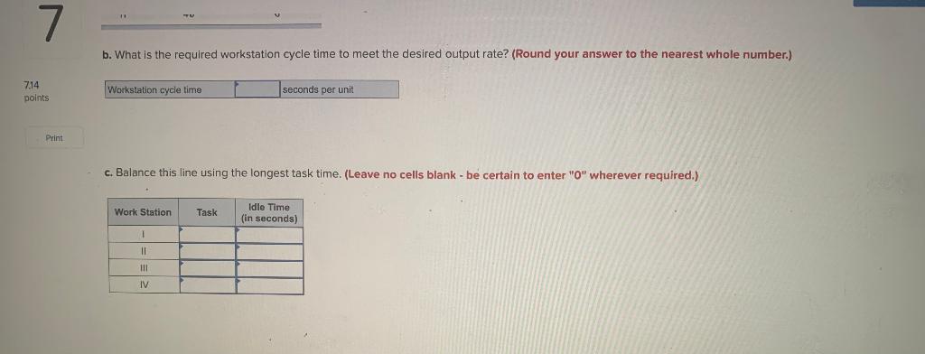 Solved 7 Problem 6-15 (Algo) 714 points An assembly line is | Chegg.com
