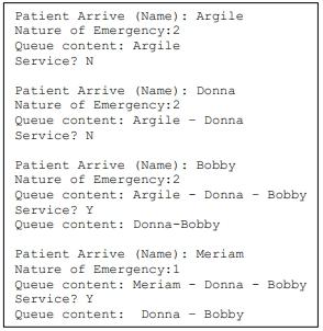 Solved Please help Patients arriving in an emergency unit of | Chegg.com