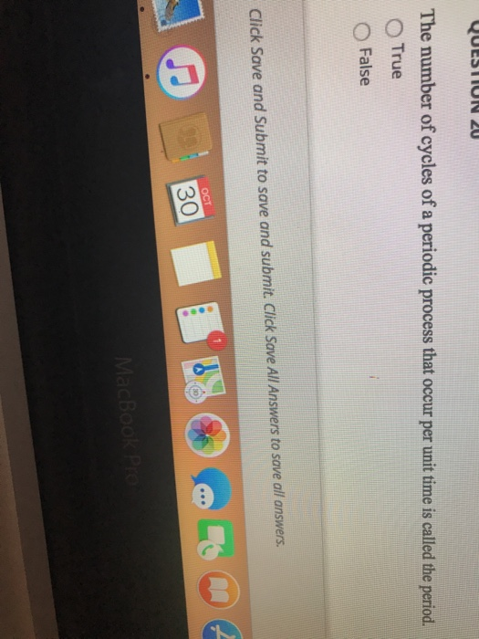 Solved The number of cycles of a periodic process that occur