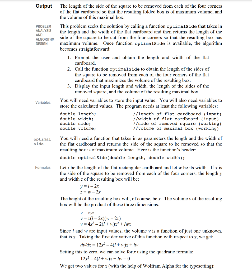 Solved Your fifth assignment is based on Programming | Chegg.com