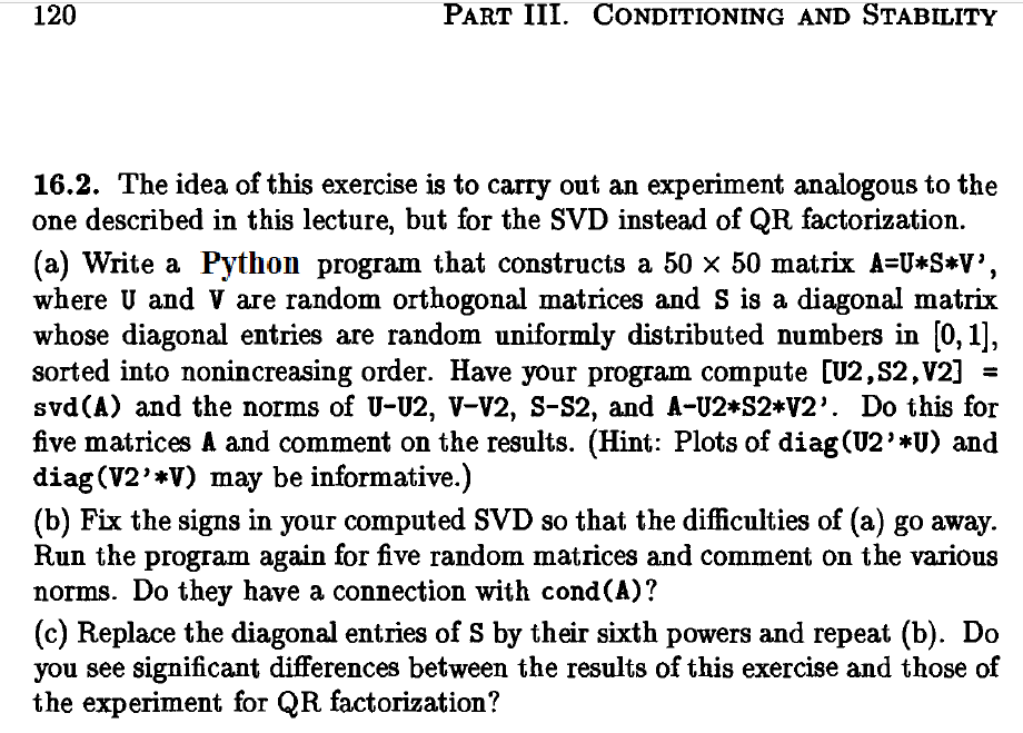 Solved Please use only Python code, thank you. Use Jupyter