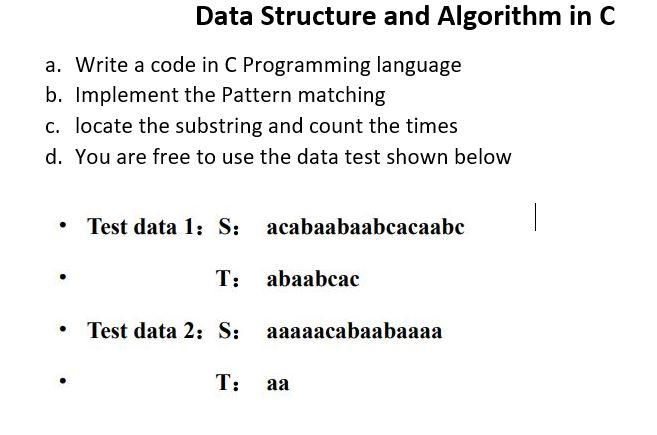 Solved Please Code Must Be Done In C Programming Language | Chegg.com