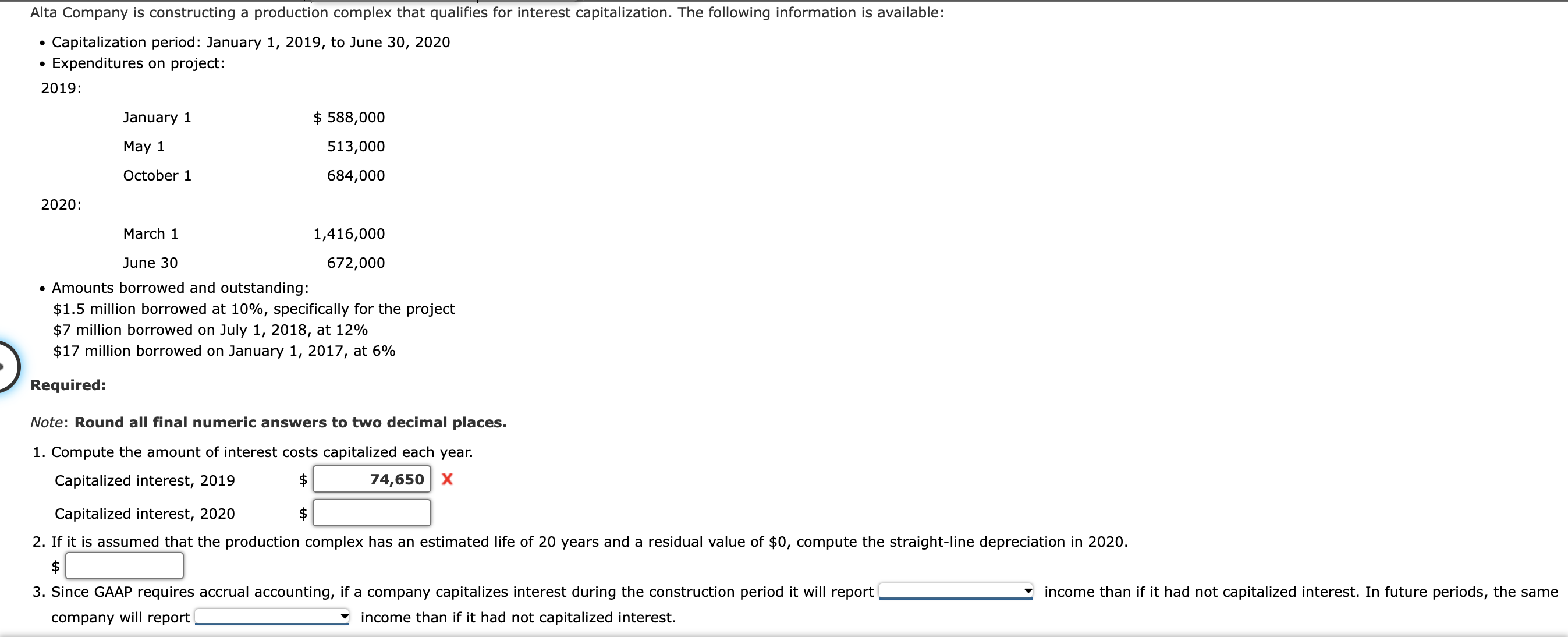 solved-alta-company-is-constructing-a-production-complex-chegg