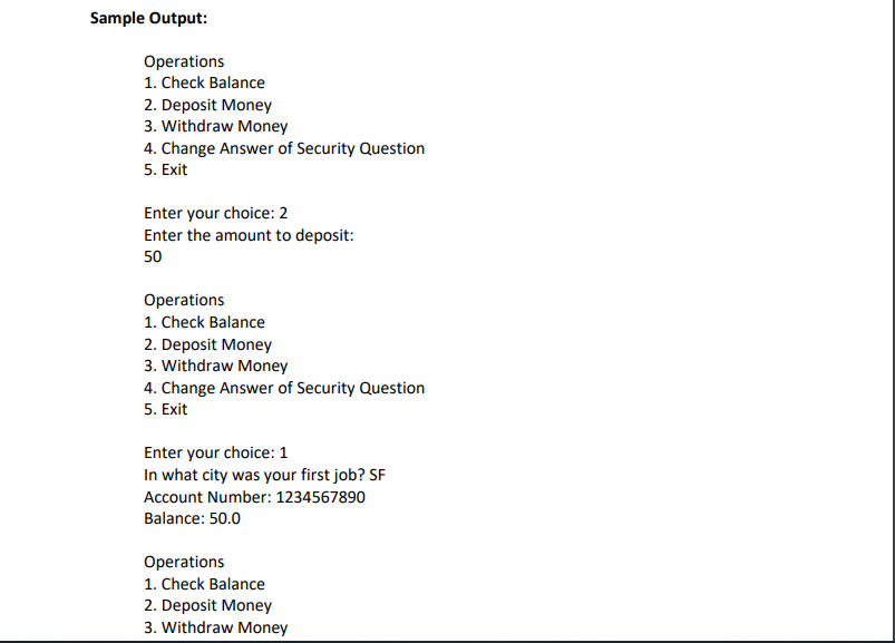 Solved Problem Description: Write a program to perform the | Chegg.com