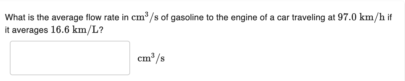 solved-what-is-the-average-flow-rate-in-cm3-s-of-gasoline-to-chegg