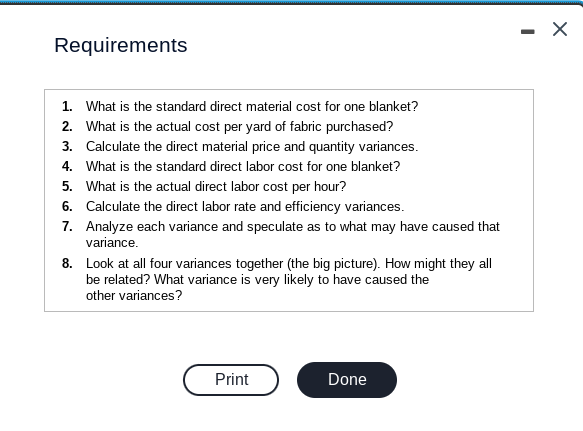 Solved Data TableData TableRequirements 1. What Is The | Chegg.com