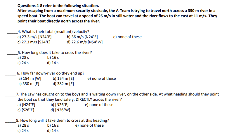 Solved Questions 4-8 ﻿refer To The Following Situation.After | Chegg.com