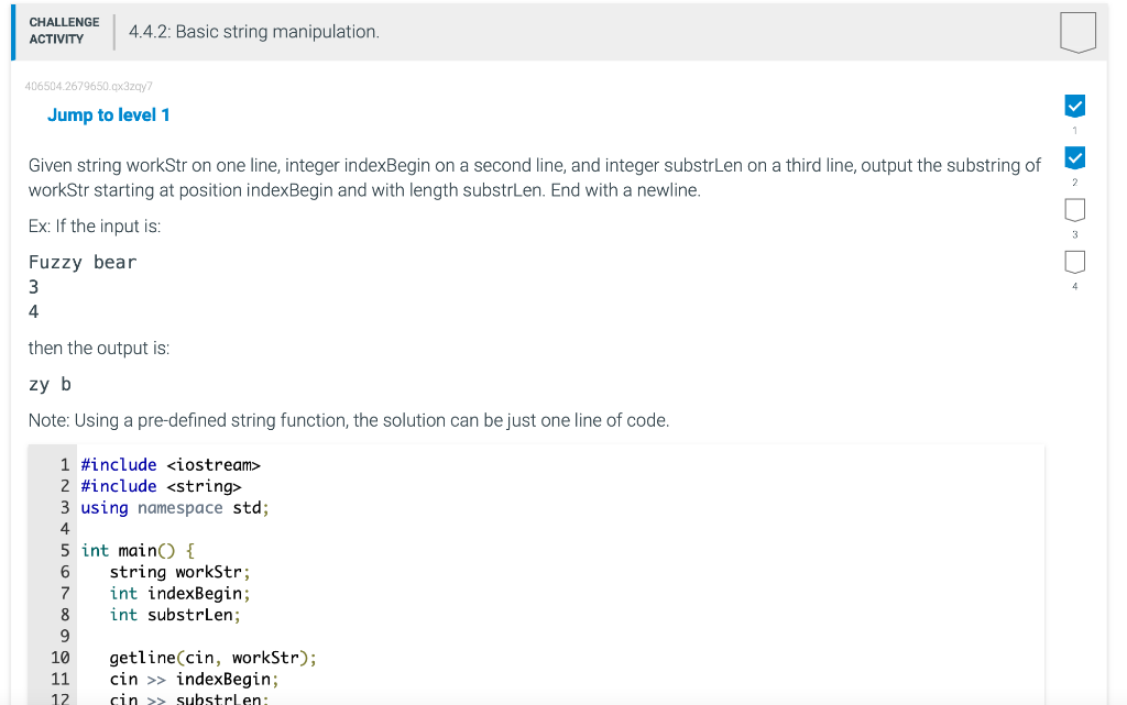 solved-jump-to-level-1-given-string-workstr-on-one-line-chegg