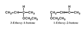 Solved 3-chloro-1-butene reacts with sodium ethoxide in | Chegg.com