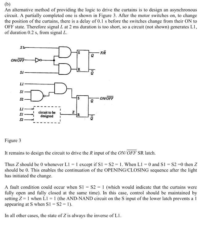 Solved There is a requirement to design a circuit to operate | Chegg.com