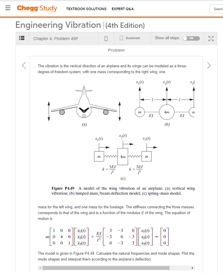 Solved Can You Please Give The Solution To The Problem Of | Chegg.com