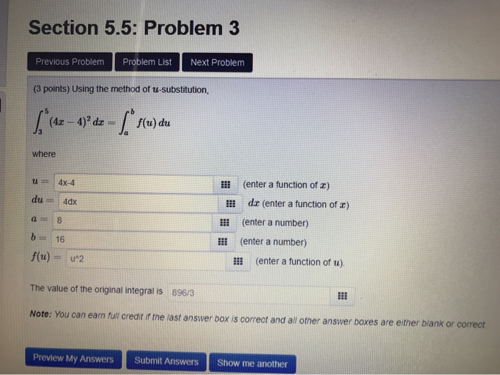 Solved Section 5.5: Problem 4 Previous Problem Problem List | Chegg.com