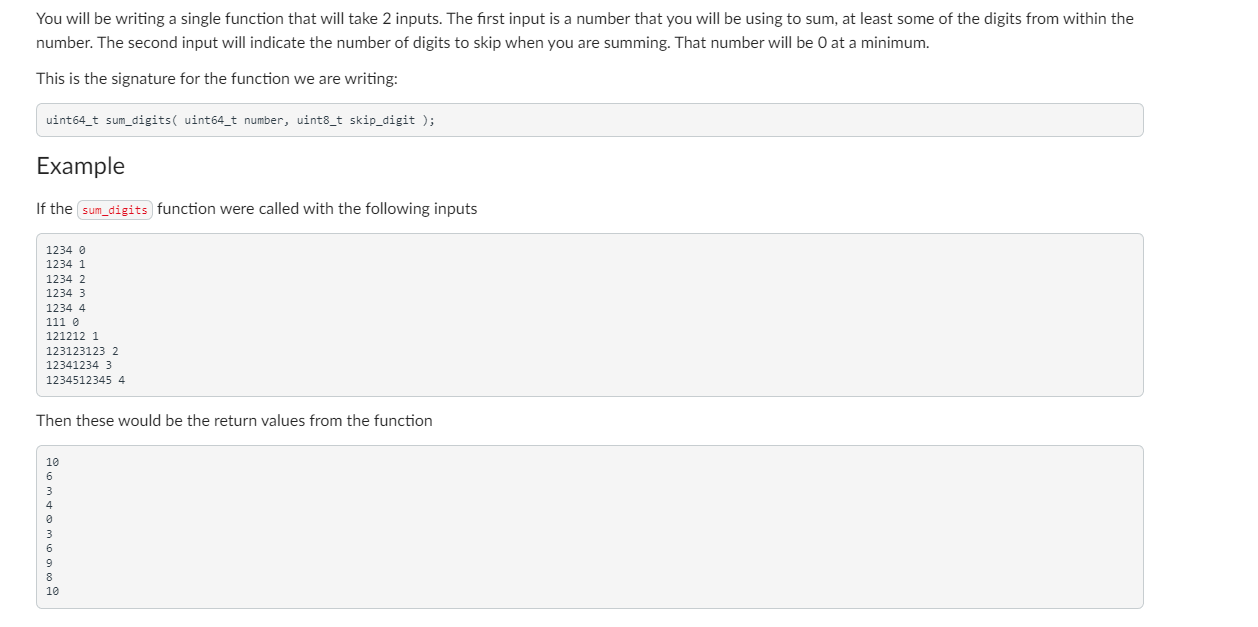 Solved You will be writing a single function that will take | Chegg.com