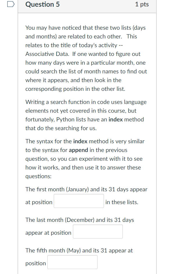 Solved Question 3 1 Pts Okay, Now We Will Actually Make Some | Chegg.com