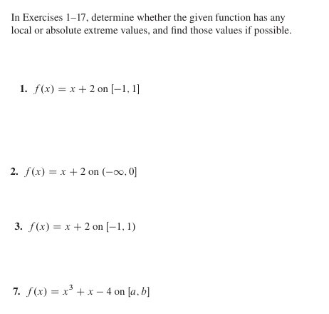 Solved In ﻿Exercises 1-17, ﻿determine whether the given | Chegg.com