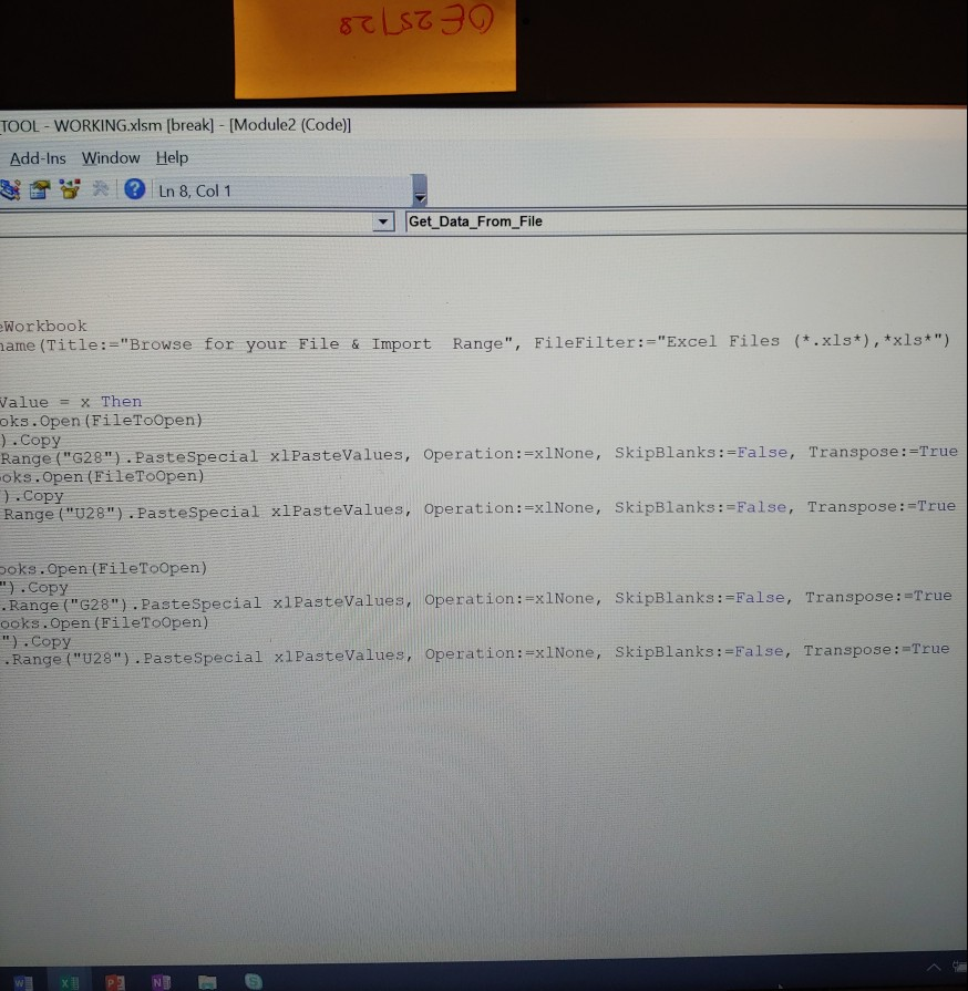 Solved Microsoft Visual Basic for Applications - | Chegg.com