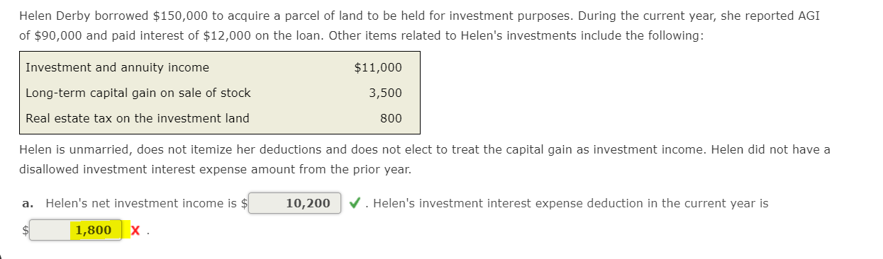 what is meant by investment interest expense