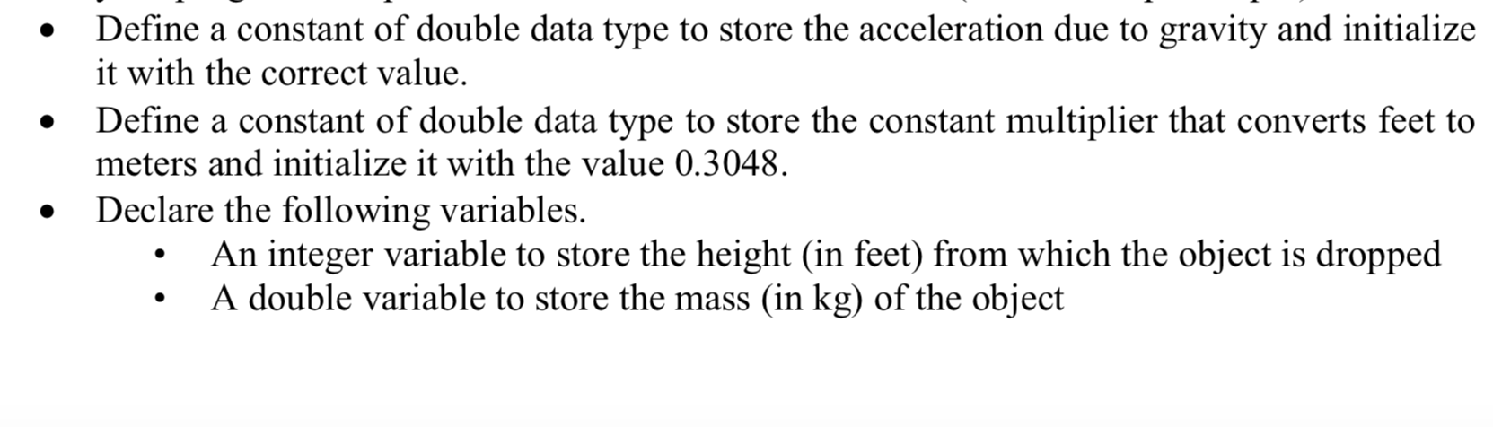 solved-define-a-constant-of-double-data-type-to-store-the-chegg