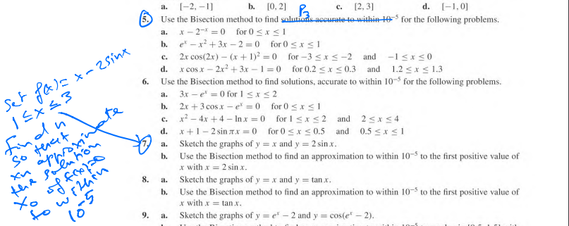 Solved B. 0,21 13 A. C. D. 6. . - A. B. A. [-2.-11 C. [2,3] | Chegg.com