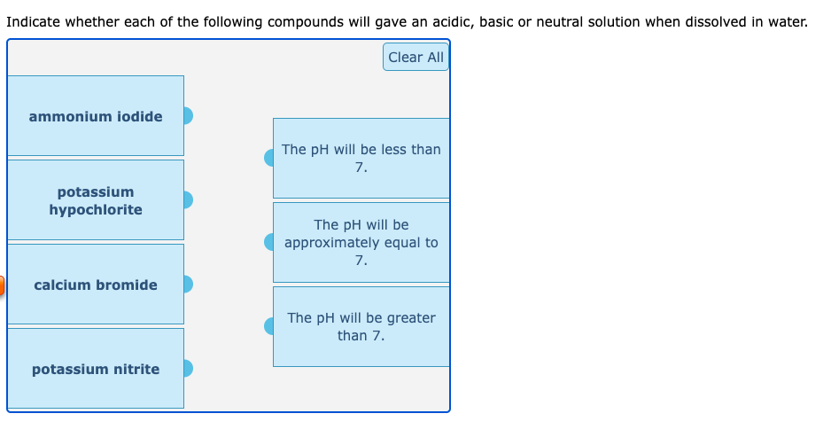 Solved Indicate whether each of the following compounds will | Chegg.com