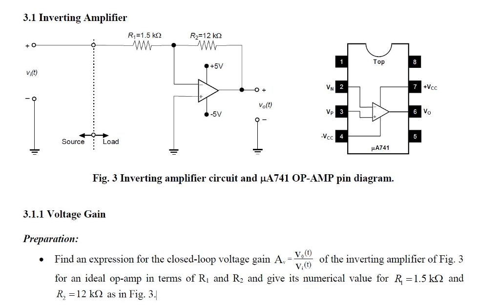 Operational Amplifier Pin Diagram - General Wiring Diagram