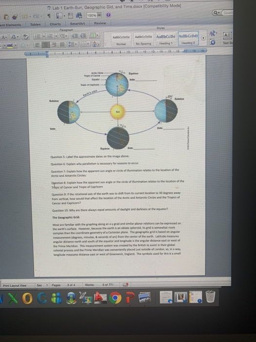 Earth Sun Relationship Worksheet - The Earth Images Revimage.Org