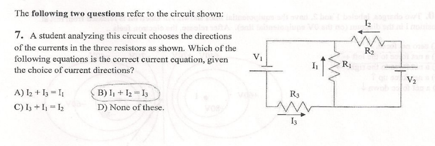 Solved The following two questions refer to the circuit | Chegg.com