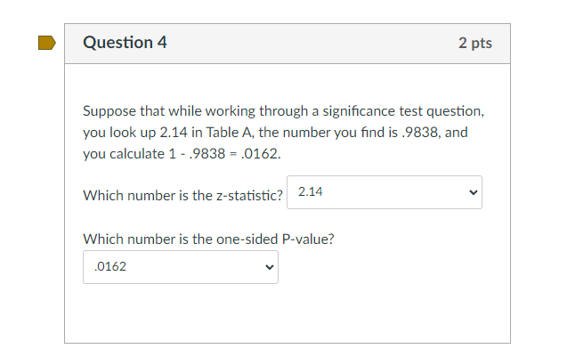 Solved Question 4 2 pts Suppose that while working through a | Chegg.com