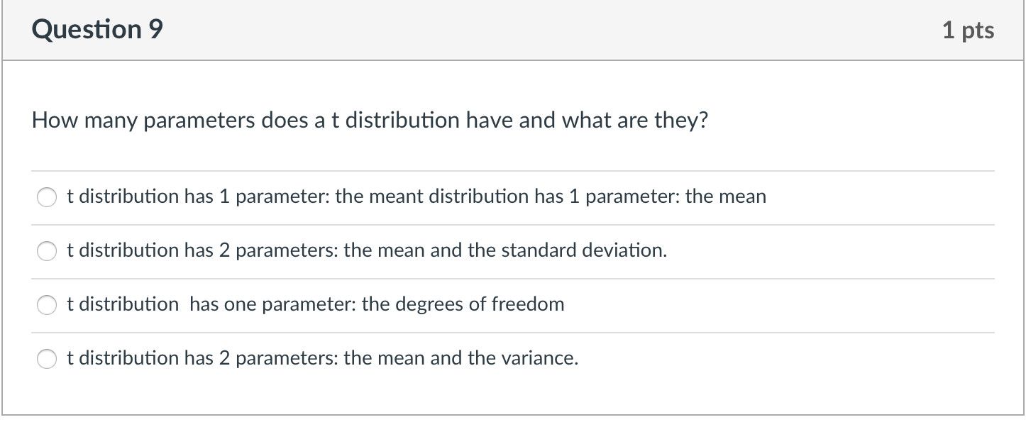 DETERMINING PARAMETER FOR A T DISTRIBUTION visual data 7