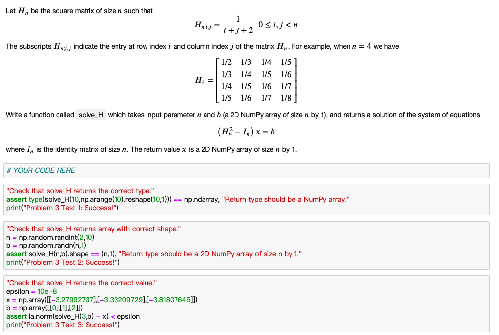 let-h-be-the-square-matrix-of-size-n-such-that-0-chegg