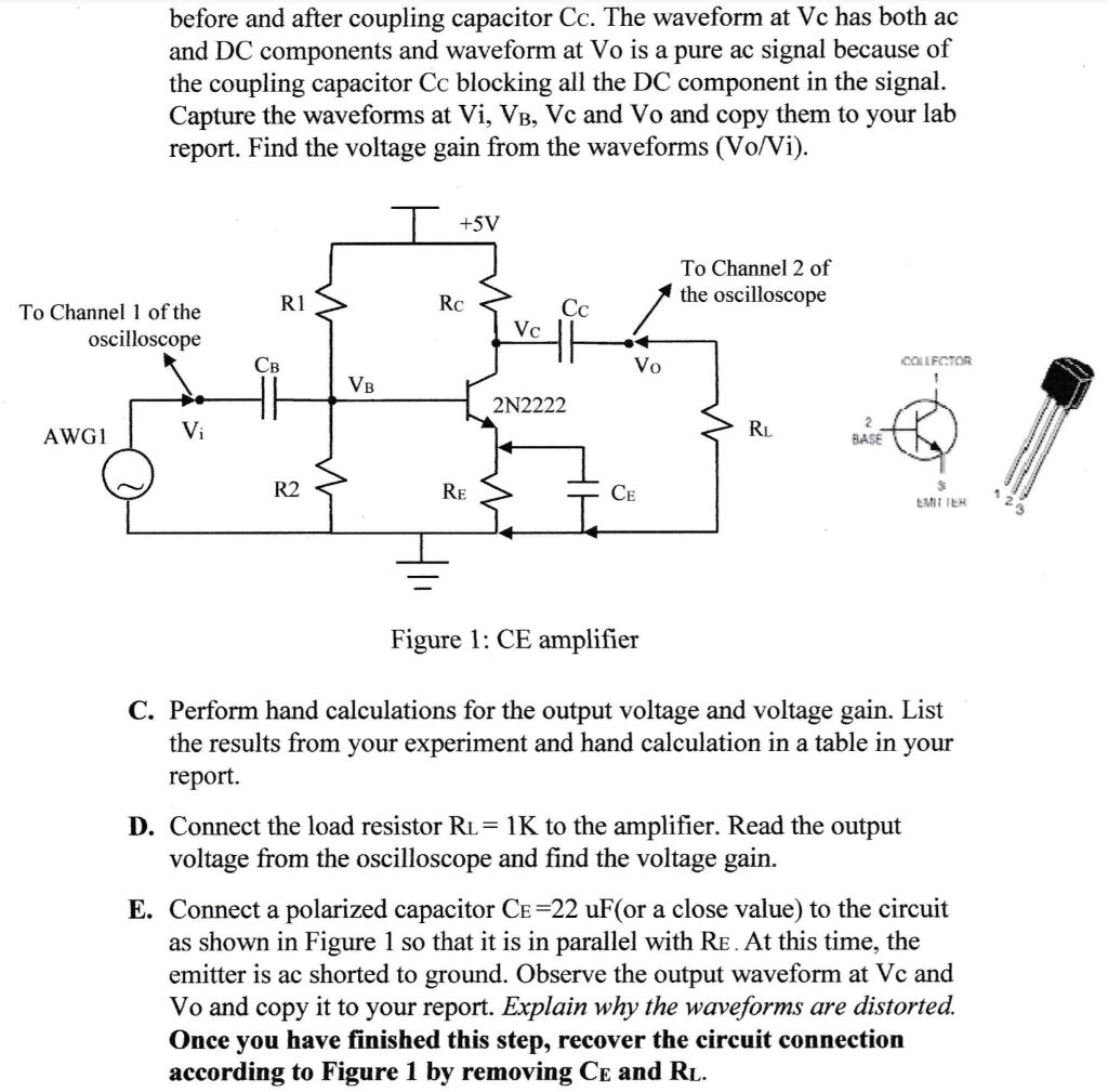 Design of SingleStage Amplifier Using NPN and PNP