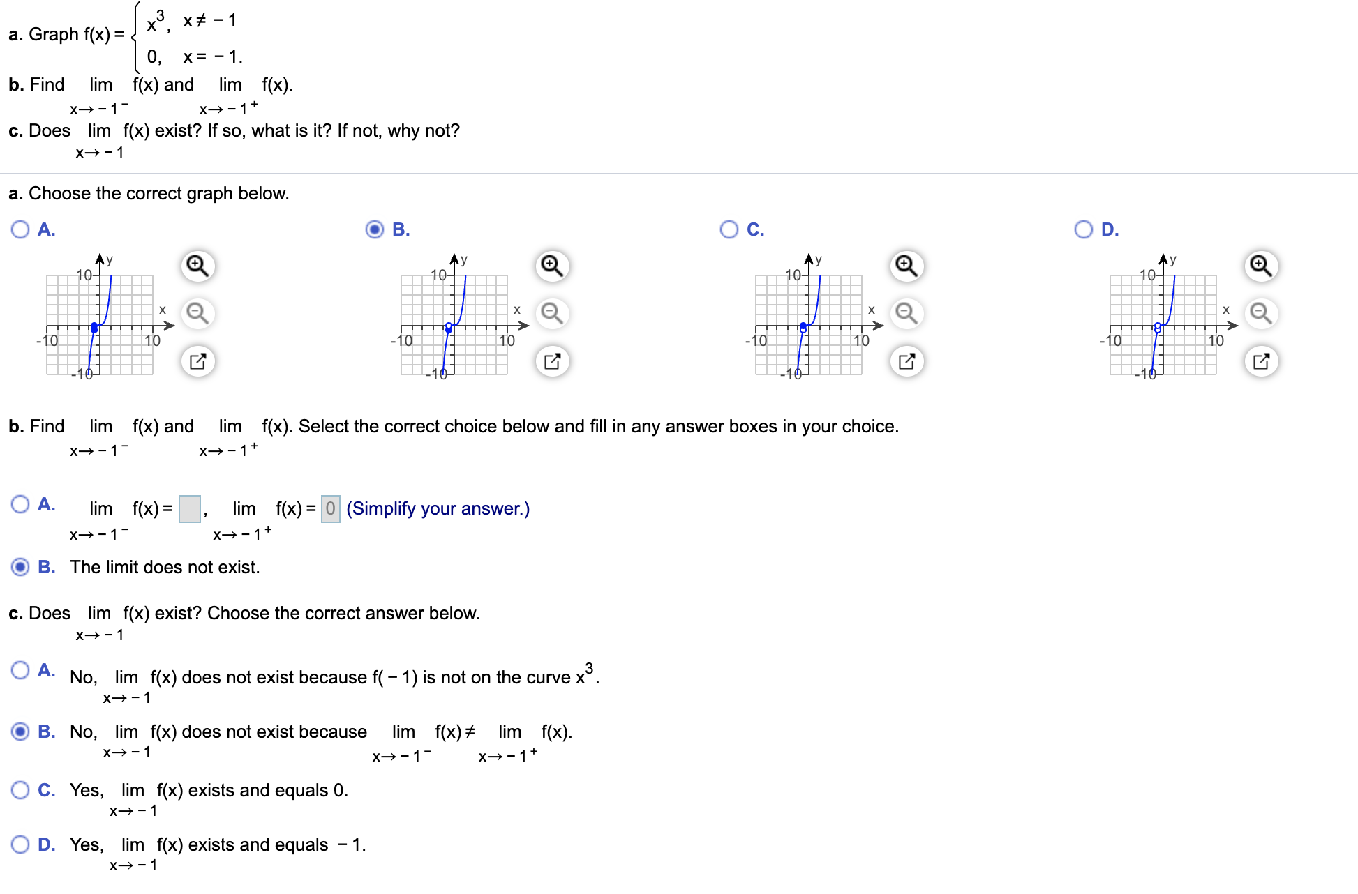 solved-x3-x-1-a-graph-f-x-x-1-b-find-lim-f-x-and-chegg