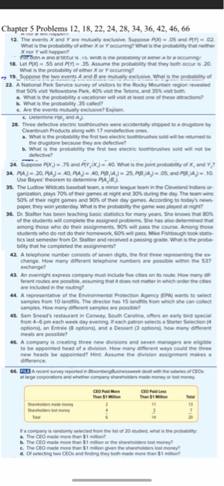 Solved Chapter 5 Problems 12, 18, 22, 24, 28, 34, 36, 42, | Chegg.com