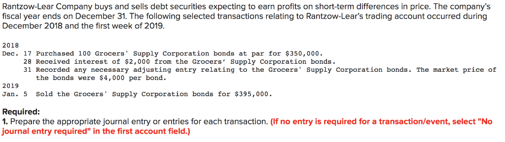 ビジネス・経済 Accounting Theory Solved 2. Indicate any amounts that Rantzow-Lear Company