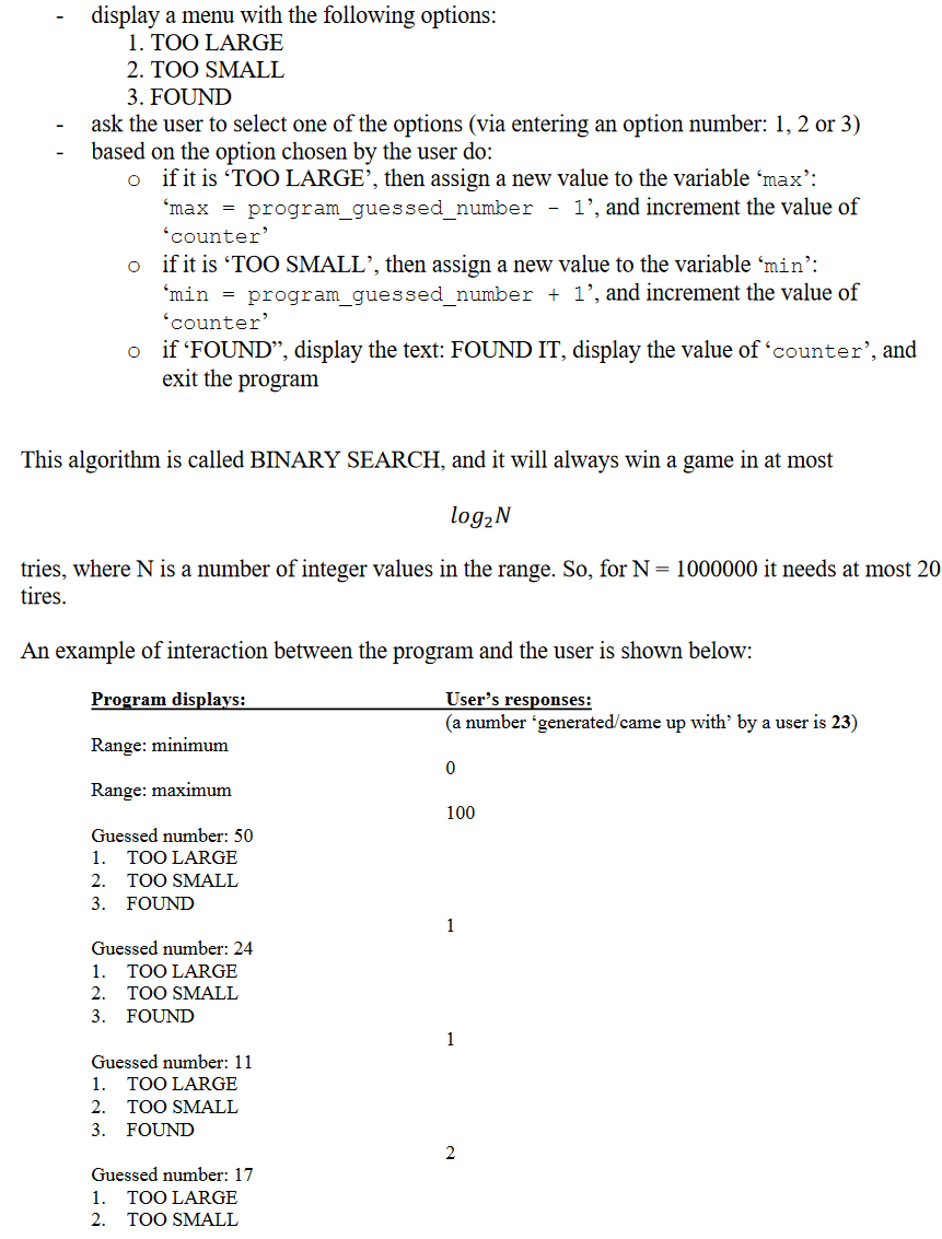 Solved Problem Specification You are asked to write a C | Chegg.com