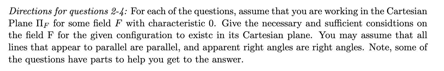 Solved Directions for questions 2-4: For each of the | Chegg.com