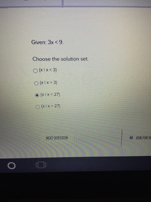 what is the solution to 6 x 3 )= 3x 9