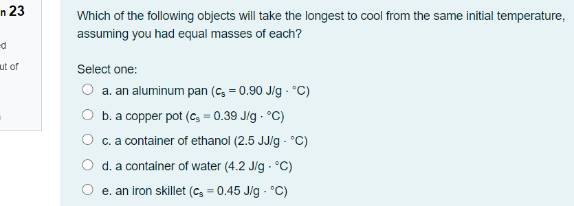Solved Please answer these 5 multiple-choice questions. | Chegg.com