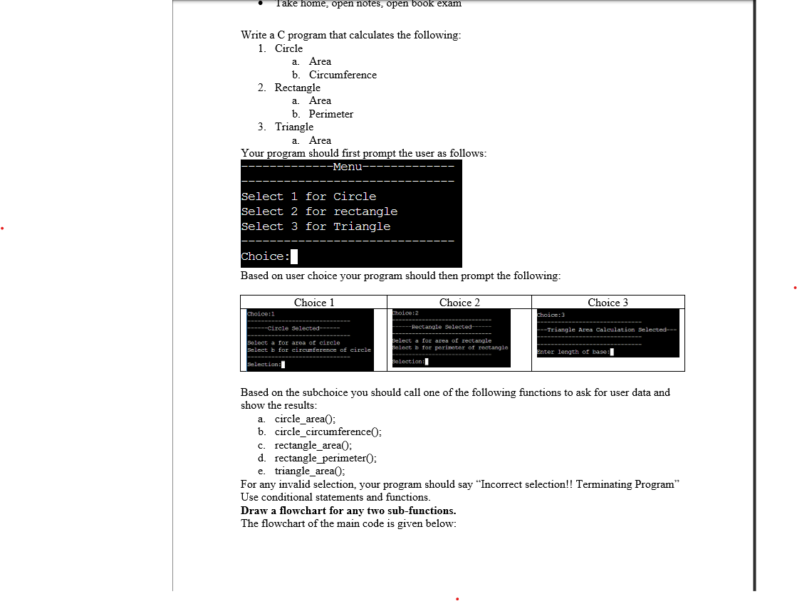 Solved Write A C Program That Calculates The Following 1 1960