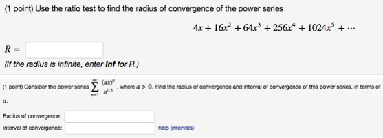 solved-1-point-use-the-ratio-test-to-find-the-radius-of-chegg