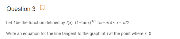 Solved Question 3 A Let Fbe The Function Defined By Chegg Com