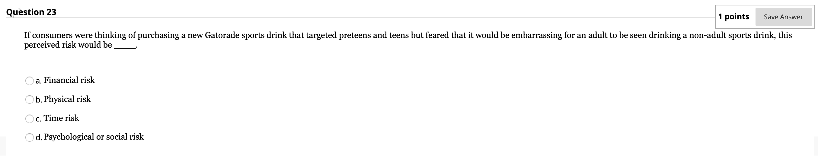 Solved Save Answer Question 22 1 points A recent article on | Chegg.com