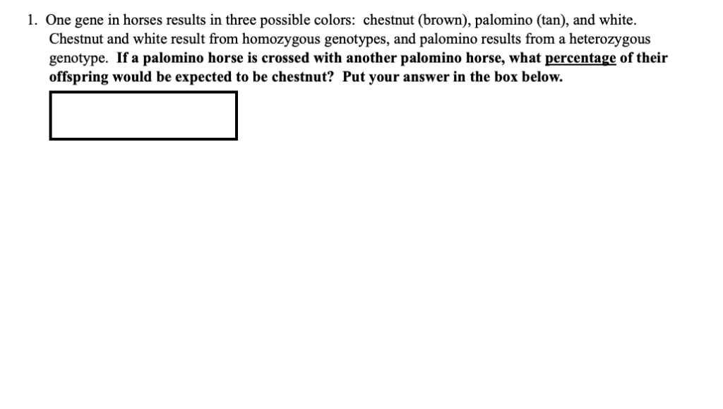 Solved PLEASE HELP WITH THIS GENETICS PROBLEM. Where | Chegg.com