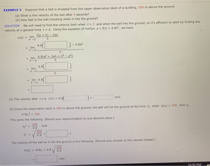 solved-example-3-suppose-that-a-ball-is-droppe-d-from-the-chegg