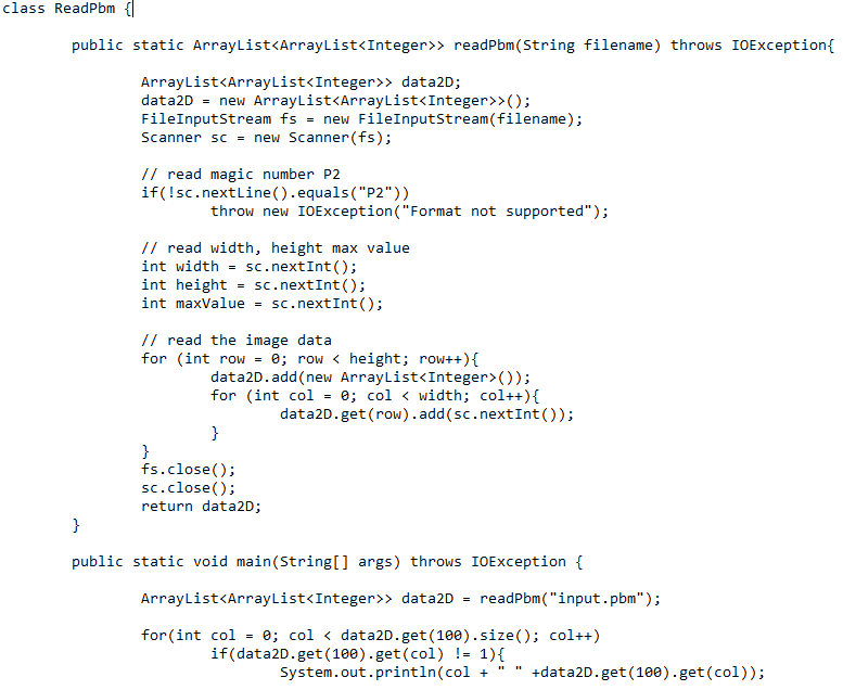 I have to create a java project that reads a portable | Chegg.com