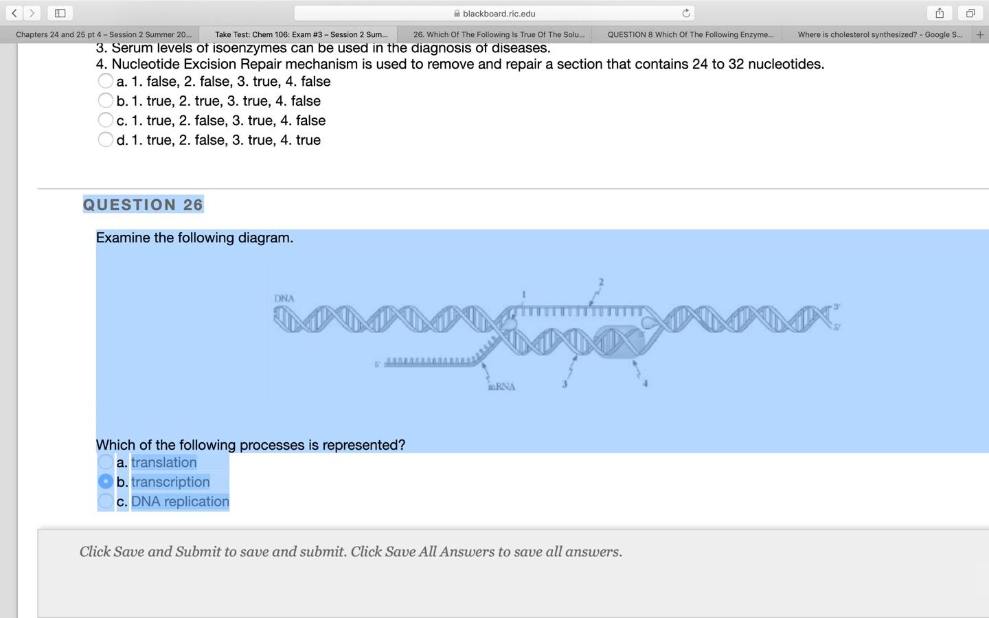 Solved QUESTION 26 Examine the following diagram. | Chegg.com