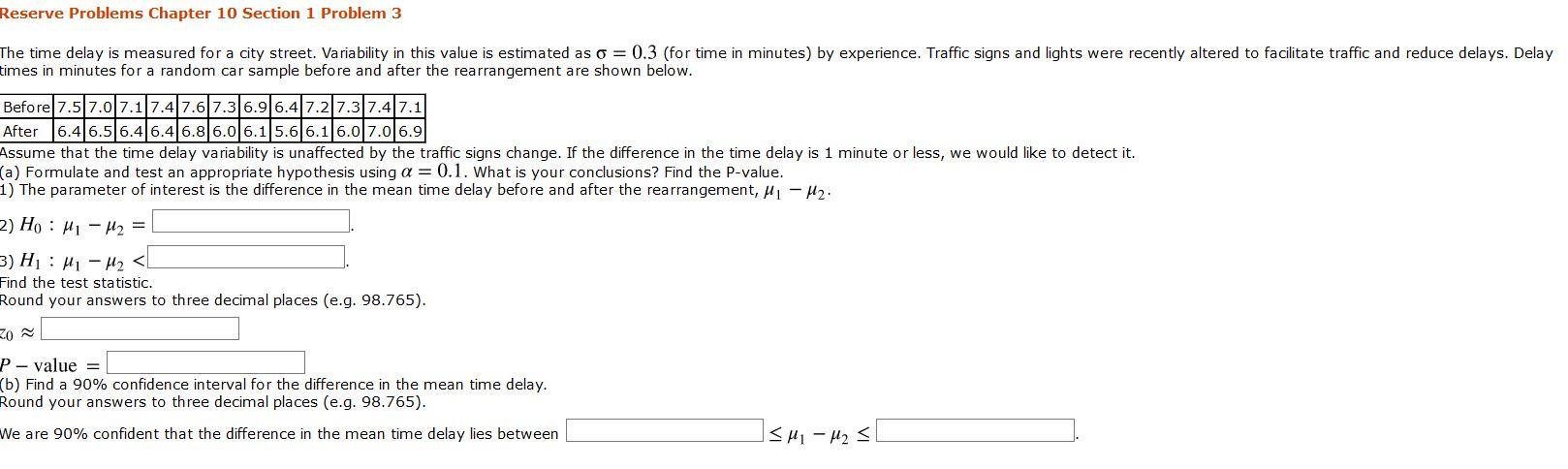 Solved Reserve Problems Chapter 10 Section 1 Problem 3 The | Chegg.com