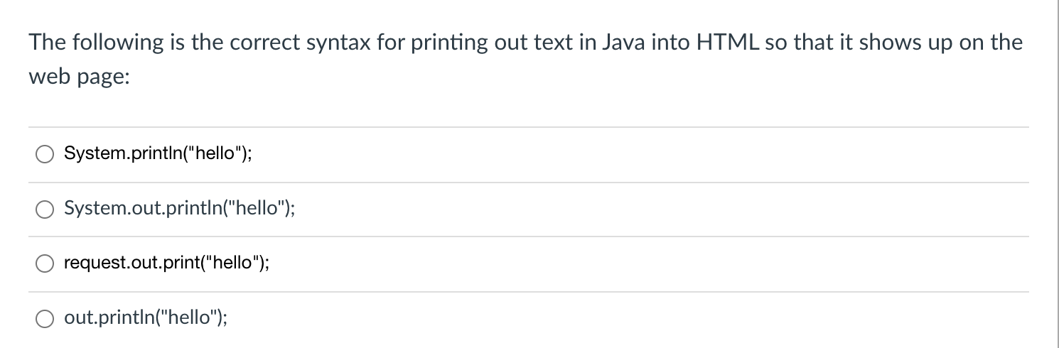 Solved The Request-Response nature of web applications can | Chegg.com