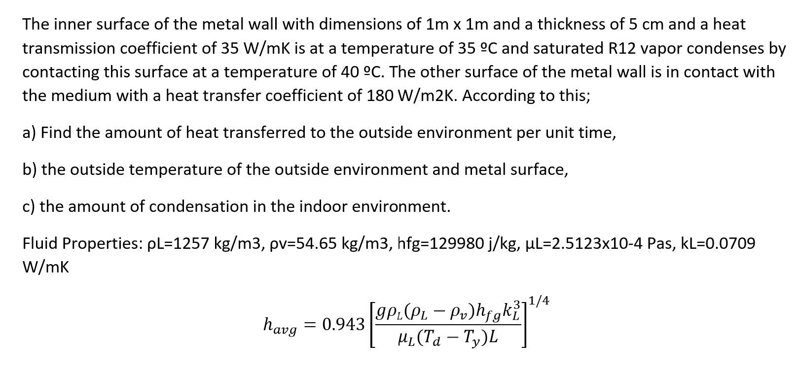 The inner surface of the metal wall with dimensions | Chegg.com