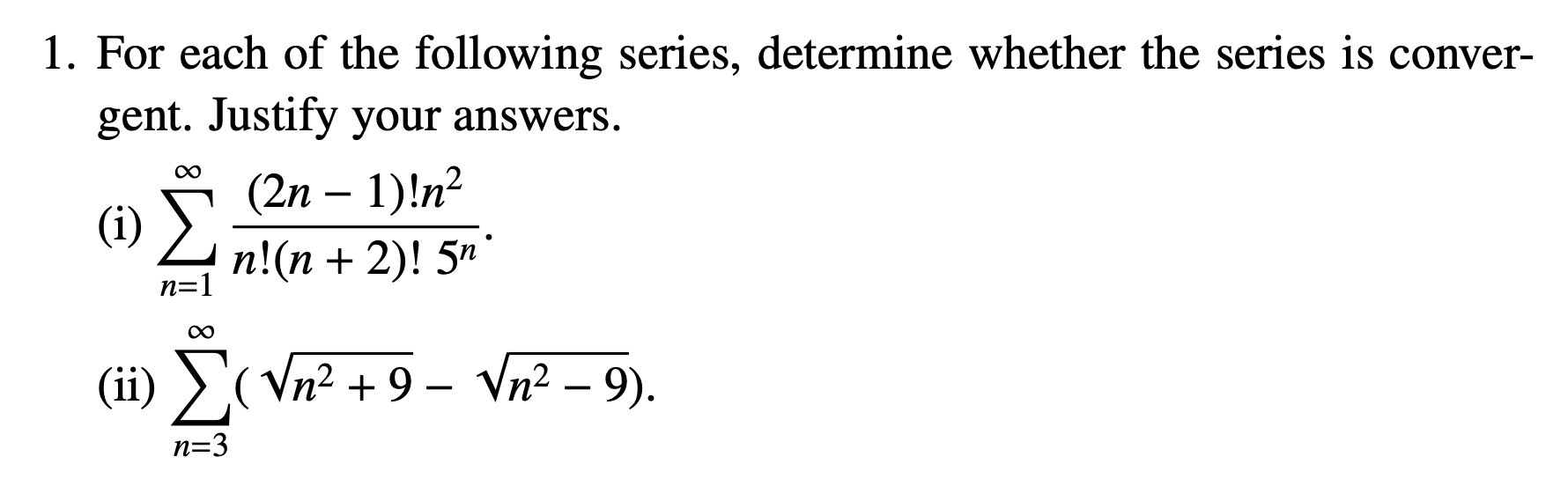 Solved Please help to solve this mathematical analysis | Chegg.com